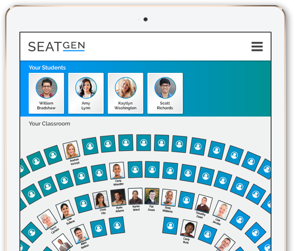 Class Seating Chart App